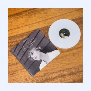 cardigan mini white vinyl