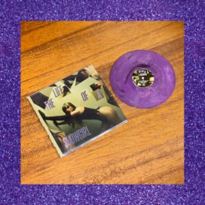 Showgirl mini violet shimmer marbled vinyl