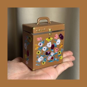 mini flower vinyl case