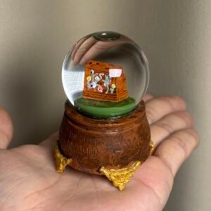 mini eras tour flower piano snow globe