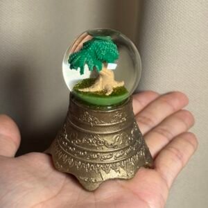 mini willow snow globe