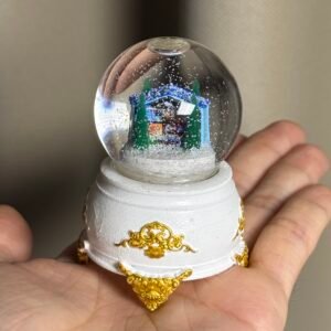 mini lover house snow globe