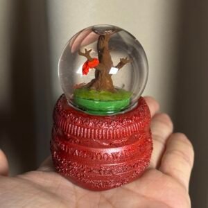 mini all too well snow globe