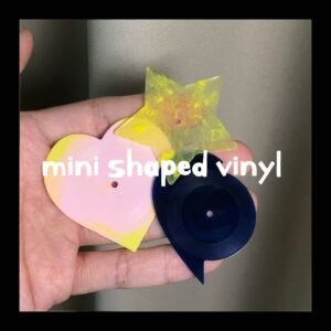 mini shaped vinyl