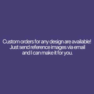 DO NOT BUY — Custom Order Information